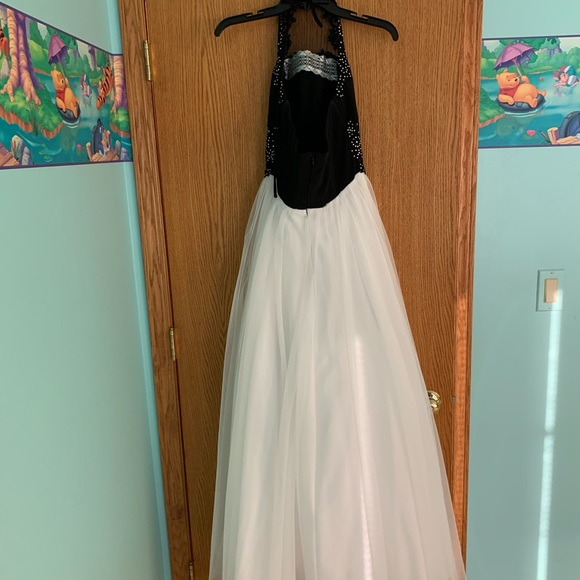 Halter Style Princess Formal Dress - Picture 2 of 3